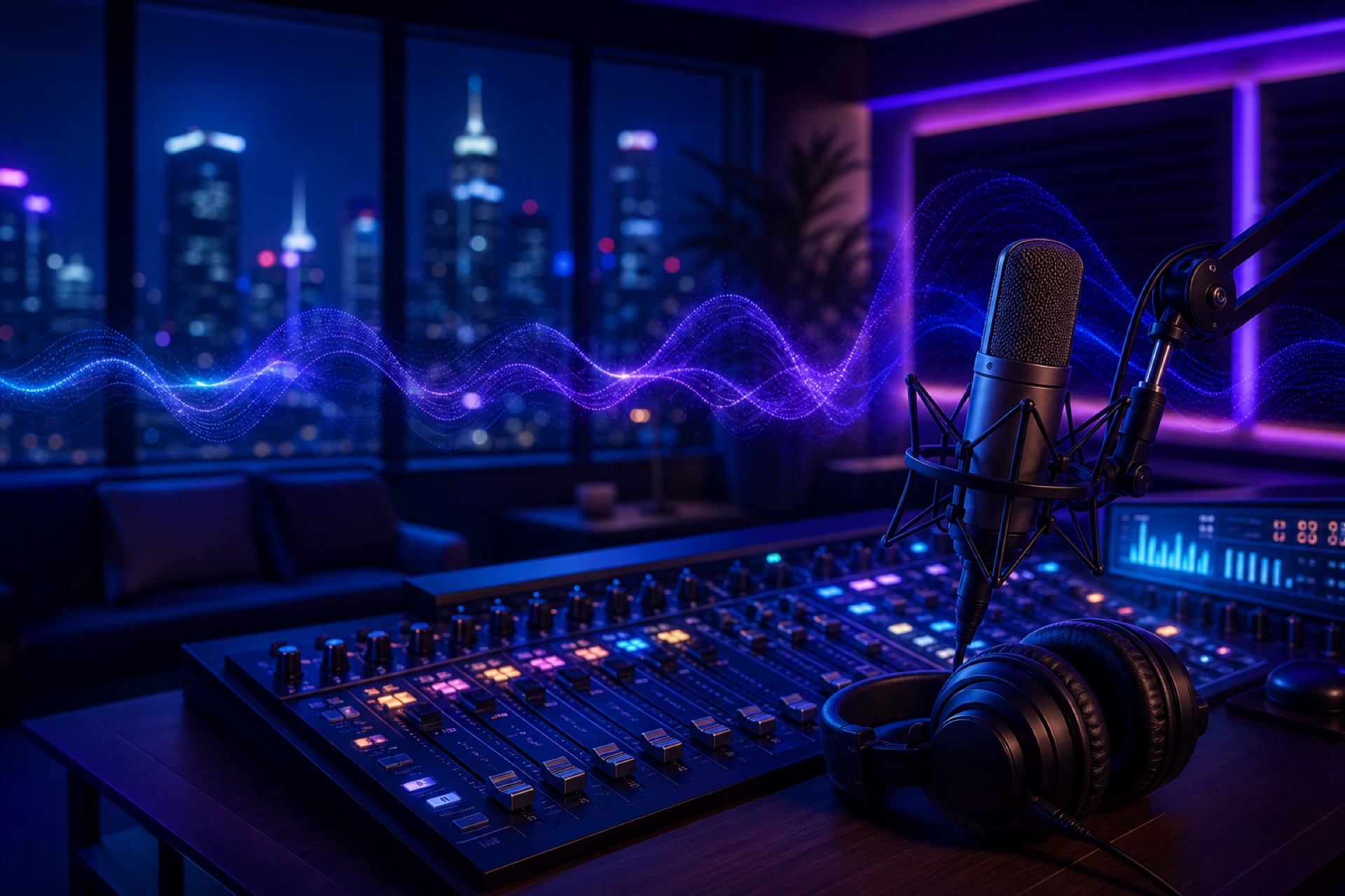Estudio de radio